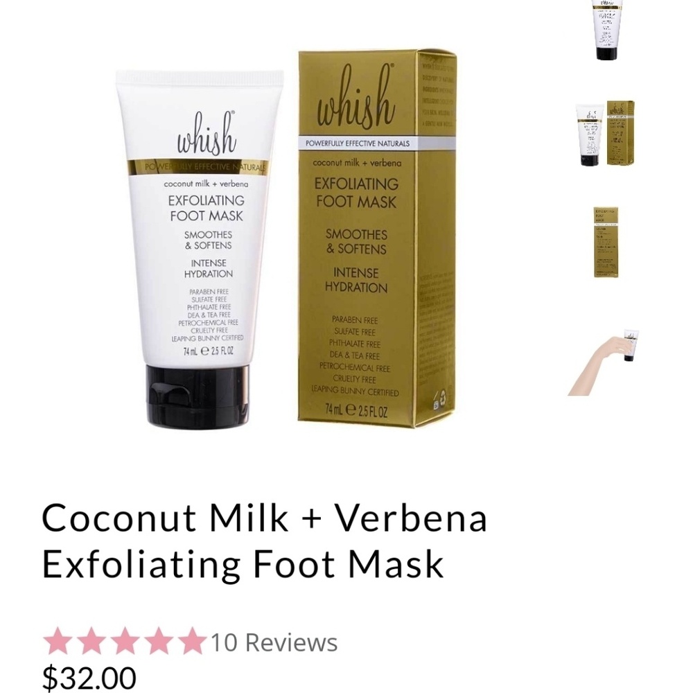 Whish Exfoliating Foot Mask